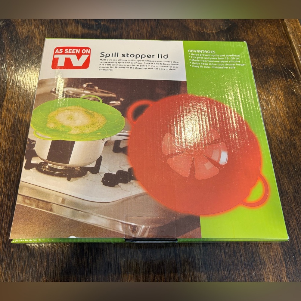 💕3/$25💕 1Pc Spill Stopper Lid Cover and Spill Stopper, Boil Over Safeguard